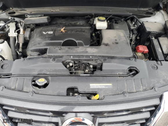 2017 Nissan Pathfinder SV with VIN 5N1DR2MN4HC673551, listed as a Copart auction lot 44277655 with 125,912 mi miles and Clean Title. Bid and sale history available at carsss.com. Image 12.