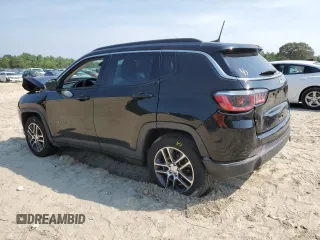 2018 Jeep Compass Latitude with VIN 3C4NJCBBXJT339470, listed as a Copart auction lot 61000055 with 75,563 mi miles and Salvage title. Bid and sale history available at DreamBid. Image 2.
