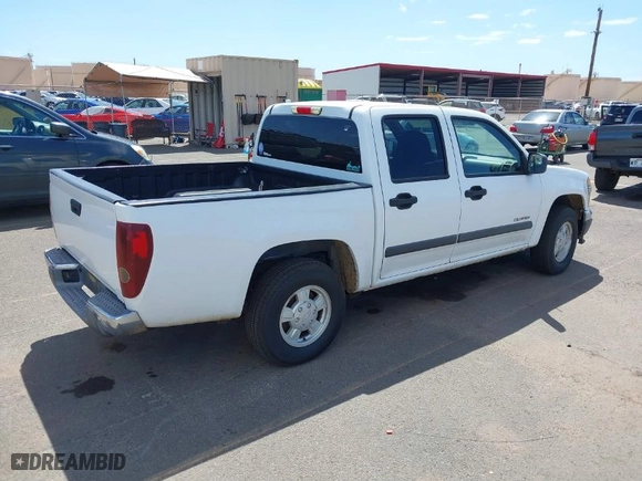2005 Chevrolet Colorado 1SB LS Z85 with VIN 1GCCS136758181572, listed as a IAAI auction lot 41758818 with 153,731 mi miles. Bid and sale history available at carsss.com. Image 4.