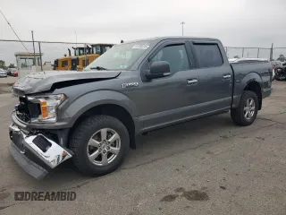 2019 Ford F-150 XL with VIN 1FTEW1E41KFC39126, listed as a Copart auction lot 61358815 with 43,765 mi miles and Salvage title. Bid and sale history available at DreamBid. Image 1.