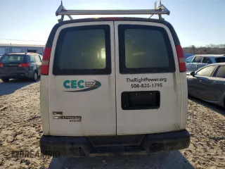 2011 Chevrolet Express Cargo with VIN 1GCWGFCA1B1107309, listed as a Copart auction lot 83418554 with Not provided miles and Clean title. Bid and sale history available at DreamBid. Image 6.