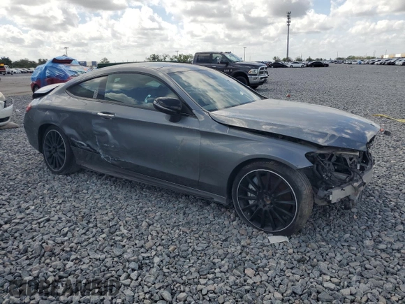 2021 Mercedes-Benz C 43 AMG with VIN W1KWJ6EB7MG058100, listed as a Copart auction lot 51234875 with Not provided miles and Clean title. Bid and sale history available at DreamBid. Image 4.