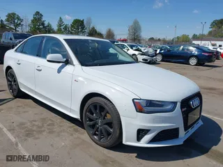 2014 Audi A4 Premium with VIN WAUBFAFL6EA056683, listed as a IAAI auction lot 41898792 with 103,313 mi miles. Bid and sale history available at carsss.com. Image 1.