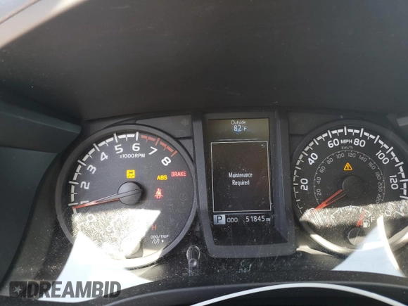 2019 Toyota Tacoma SR z VIN 3TMCZ5AN3KM286310, wystawiony jako Copart lot #60290625 z przebiegiem 51 845 mil mil oraz Szkoda całkowita • Salvage title. Historia ofert i sprzedaży dostępna na DreamBid. Obrazek 9.