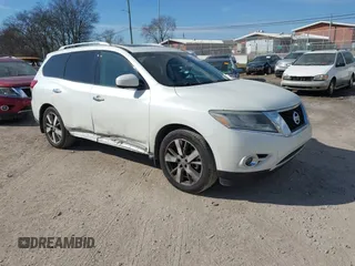 2015 Nissan Pathfinder SV с VIN 5N1AR2MN4FC634202, выставлен на аукционе IAAI как лот 41642078 с пробегом 169 815 миль миль и . История ставок и продаж доступна на DreamBid. Изображение 1.