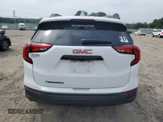 2020 GMC Terrain SLE with VIN 3GKALMEV8LL139327, listed as a Copart auction lot 57036415 with 61,130 mi miles and Salvage title. Bid and sale history available at DreamBid. Image 6.