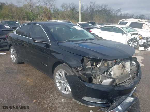 2016 Chevrolet Impala LS with VIN 2G11X5SA5G9173315, listed as a IAAI auction lot 41116158 with 203,983 mi miles. Bid and sale history available at carsss.com. Image 1.