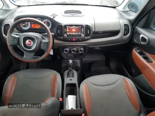2014 FIAT 500L Trekking with VIN ZFBCFADH1EZ019373, listed as a Copart auction lot 87916725 with 75,862 mi miles and Salvage Title. Bid and sale history available at DreamBid. Image 8.
