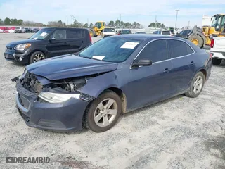 2015 Chevrolet Malibu LS with VIN 1G11A5SL6FF167127, listed as a IAAI auction lot 41606439 with 205,307 mi miles. Bid and sale history available at carsss.com. Image 2.