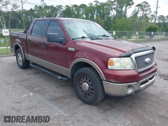 2006 Ford F-150 XLT with VIN 1FTPW125X6FA46341, listed as a IAAI auction lot 42415016 with 252,604 mi miles and . Bid and sale history available at DreamBid. Image 1.