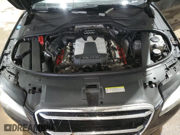 2013 Audi A8 L 3.0L with VIN WAURGAFD1DN000436, listed as a Copart auction lot 44382755 with 138,900 mi miles and Salvage Title. Bid and sale history available at carsss.com. Image 11.