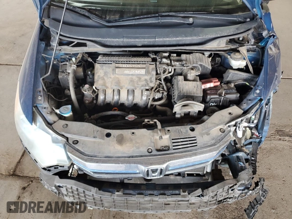 2013 Honda Insight EX with VIN JHMZE2H71DS006758, listed as a Copart auction lot 55296825 with 174,046 mi miles and Salvage title. Bid and sale history available at DreamBid. Image 11.