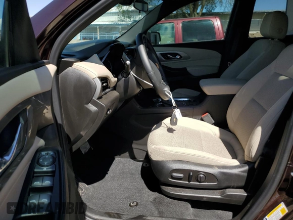 2023 Chevrolet Traverse LT Cloth with VIN 1GNERGKW3PJ291398, listed as a Copart auction lot 56634104 with 8,777 mi miles and Salvage Title. Bid and sale history available at carsss.com. Image 7.