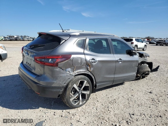 2022 Nissan Rogue Sport SL with VIN JN1BJ1CV3NW349535, listed as a Copart auction lot 42429595 with 33,508 mi miles and Salvage Title. Bid and sale history available at carsss.com. Image 3.