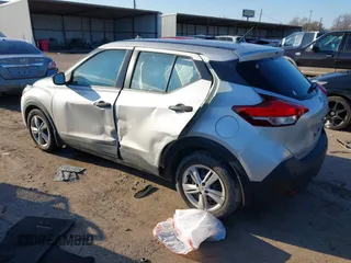 2020 Nissan Kicks S with VIN 3N1CP5BV7LL512184, listed as a IAAI auction lot 41639165 with 59,539 mi miles. Bid and sale history available at carsss.com. Image 3.