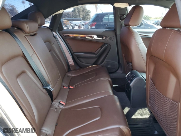 2014 Audi A4 Premium Plus with VIN WAUFFAFL4EN026575, listed as a Copart auction lot 56953344 with 85,533 mi miles and Salvage Title. Bid and sale history available at carsss.com. Image 10.