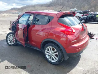 2014 Nissan Juke S with VIN JN8AF5MV7ET364402, listed as a IAAI auction lot 41808136 with 146,153 mi miles. Bid and sale history available at carsss.com. Image 3.