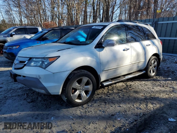 2009 Acura MDX Sport/Entertainment Pkg with VIN 2HNYD28859H509369, listed as a Copart auction lot 80250844 with 245,108 mi miles and Clean Title. Bid and sale history available at carsss.com. Image 1.