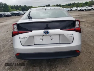 2020 Toyota Prius LE with VIN JTDL9RFU3L3017587, listed as a Copart auction lot 55431755 with 61,507 mi miles and Salvage Title. Bid and sale history available at DreamBid. Image 6.