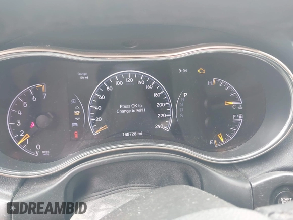 2015 Jeep Grand Cherokee Limited with VIN 1C4RJEBG6FC727730, listed as a IAAI auction lot 42138789 with 168,728 mi miles. Bid and sale history available at carsss.com. Image 7.
