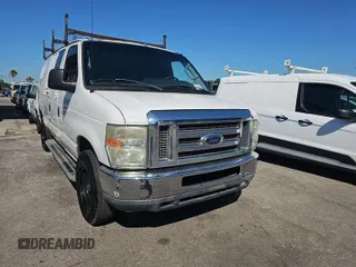 2010 Ford Econoline Cargo Commercial with VIN 1FTNE2EW8ADA40563, listed as a IAAI auction lot 42636309 with 180,611 mi miles and . Bid and sale history available at DreamBid. Image 1.