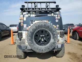 2018 Jeep Wrangler Willys Wheeler W z VIN 1C4AJWAG1JL832396, wystawiony jako Copart lot #54163995 z przebiegiem 55 984 mil mil oraz Szkoda całkowita • Salvage title. Historia ofert i sprzedaży dostępna na DreamBid. Obrazek 6.