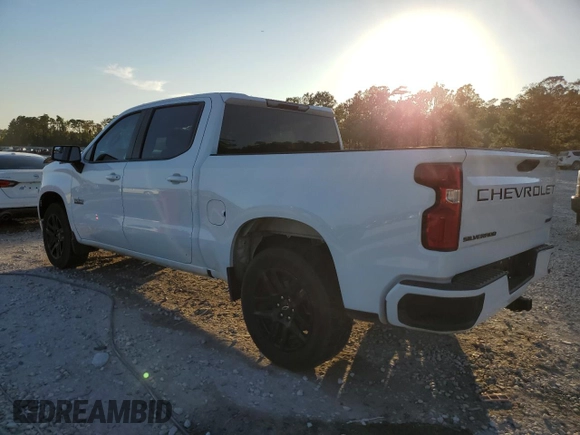 2023 Chevrolet Silverado 1500 RST with VIN 3GCPADED4PG122980, listed as a Copart auction lot 80161004 with 34,166 mi miles and Clean Title. Bid and sale history available at DreamBid. Image 2.