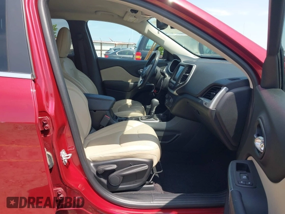 2017 Jeep Cherokee High Altitude z VIN 1C4PJMDS5HW510819, wystawiony jako IAAI lot #42447600 z przebiegiem 25 083 mil mil oraz . Historia ofert i sprzedaży dostępna na DreamBid. Obrazek 5.