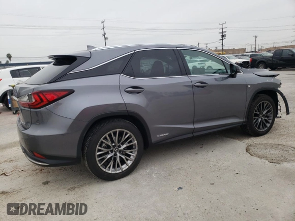 2021 Lexus RX with VIN 2T2YGMDA0MC068816, listed as a Copart auction lot 44588654 with 30,106 mi miles. Bid and sale history available at carsss.com. Image 3.