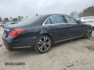 2016 Mercedes-Benz S 550 with VIN WDDUG8CB7GA228757, listed as a Copart auction lot 46789635 with 138,514 mi miles and Salvage Title. Bid and sale history available at carsss.com. Image 3.