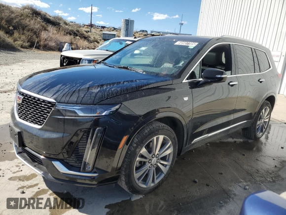 2024 Cadillac XT6 AWD Premium Luxury with VIN 1GYKPDRS5RZ728514, listed as a Copart auction lot 50507705 with 14,666 mi miles and Non repairable. Bid and sale history available at DreamBid. Image 1.