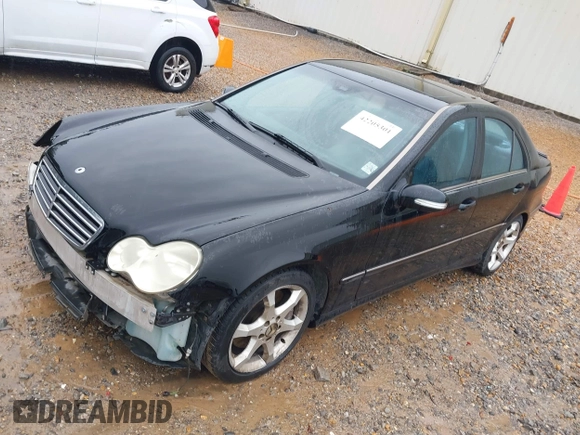 2007 Mercedes-Benz C 230 Sport with VIN WDBRF52H47A955120, listed as a IAAI auction lot 42205301 with 112,509 mi miles and . Bid and sale history available at DreamBid. Image 18.