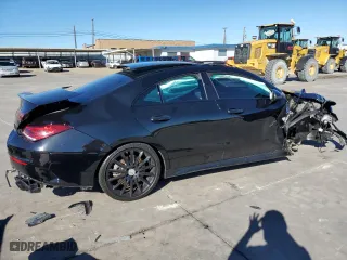 2023 Mercedes-Benz CLA with VIN W1K5J5BB2PN366611, listed as a Copart auction lot 79304304 with 12,305 mi miles and Salvage Title. Bid and sale history available at carsss.com. Image 3.