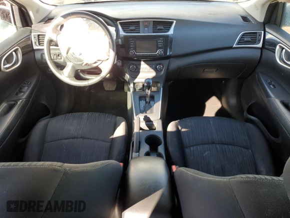 2017 Nissan Sentra SV with VIN 3N1AB7AP9HL661935, listed as a Copart auction lot 46664835 with 177,615 mi miles and Salvage Title. Bid and sale history available at DreamBid. Image 8.