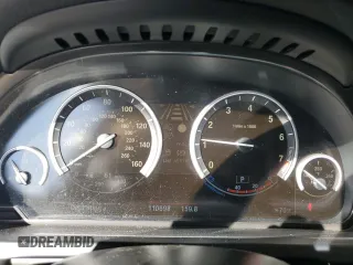 2013 BMW 7 Series 740i with VIN WBAYA6C57DC994965, listed as a Copart auction lot 81635414 with 110,698 mi miles and Salvage Title. Bid and sale history available at carsss.com. Image 9.