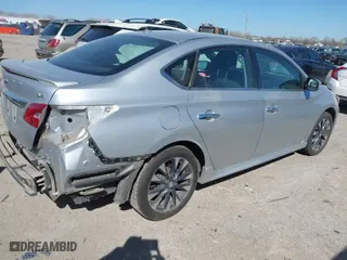 2017 Nissan Sentra SV with VIN 3N1AB7AP2HY220618, listed as a IAAI auction lot 41837389 with 135,199 mi miles. Bid and sale history available at carsss.com. Image 4.