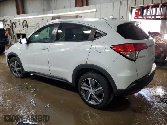 2022 Honda HR-V EX with VIN 3CZRU6H59NM729336, listed as a Copart auction lot 89129425 with Not Provided miles and Salvage Title. Bid and sale history available at carsss.com. Image 2.