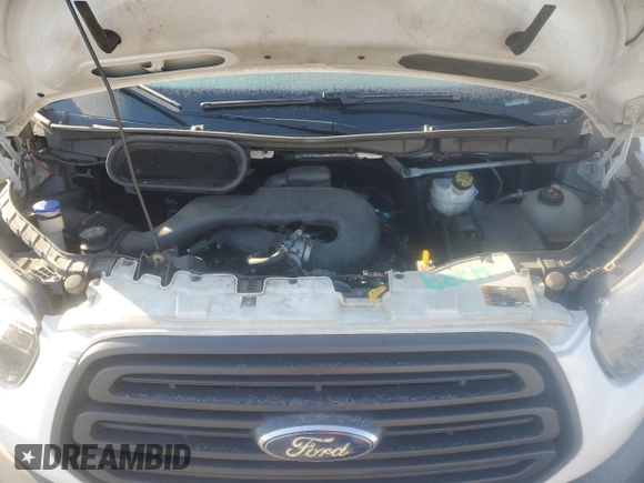 2017 Ford Transit with VIN 1FTYR1CM1HKB07796, listed as a Copart auction lot 42052045 with 143,766 mi miles and Salvage Title. Bid and sale history available at DreamBid. Image 12.