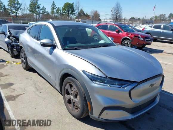 2021 Ford Mustang Mach-E Select z VIN 3FMTK1RM3MMA07686, wystawiony jako IAAI lot #41702088 z przebiegiem 26 158 mil mil oraz . Historia ofert i sprzedaży dostępna na DreamBid. Obrazek 1.