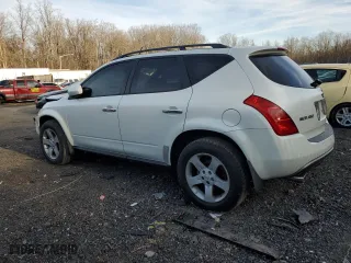 2004 Nissan Murano SL with VIN JN8AZ08W04W328125, listed as a Copart auction lot 85120444 with 114,147 mi miles and Salvage Title. Bid and sale history available at carsss.com. Image 2.