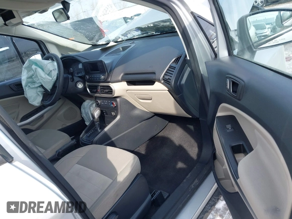 2020 Ford EcoSport S with VIN MAJ3S2FEXLC367468, listed as a IAAI auction lot 41558698 with 48,234 mi miles. Bid and sale history available at carsss.com. Image 5.