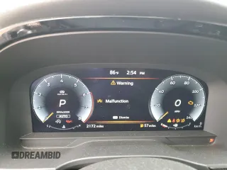 2025 Infiniti QX60 Luxe with VIN 5N1AL1FS5SC348500, listed as a Copart auction lot 54202275 with 2,172 mi miles and Salvage title. Bid and sale history available at DreamBid. Image 9.