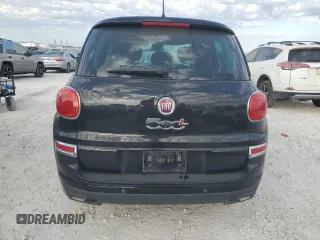 2018 FIAT 500L Pop with VIN ZFBCFAAH5JZ041259, listed as a Copart auction lot 72754614 with 0 mi miles and Salvage Title. Bid and sale history available at carsss.com. Image 6.