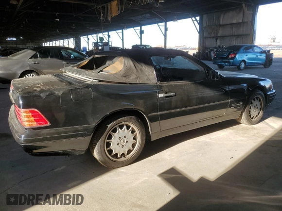1998 Mercedes-Benz SL-Class with VIN WDBFA67F4WF157443, listed as a Copart auction lot 71600814 with 112,921 mi miles and Clean Title. Bid and sale history available at carsss.com. Image 3.