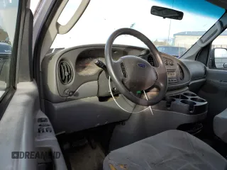 2008 Ford Econoline Cargo Commercial with VIN 1FTNS24L48DB48222, listed as a Copart auction lot 80777304 with 273,798 mi miles and Salvage Title. Bid and sale history available at DreamBid. Image 8.