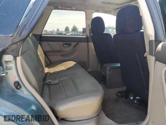 2002 Subaru Legacy Outback Limited with VIN 4S3BH686526640136, listed as a Copart auction lot 58624045 with 253,182 mi miles and Salvage title. Bid and sale history available at DreamBid. Image 11.