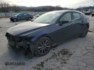 2019 Mazda Mazda3 Hatchback with VIN JM1BPAJM9K1120839, listed as a Copart auction lot 45155585 with 30,841 mi miles and Salvage Title. Bid and sale history available at carsss.com. Image 1.