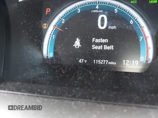 2019 Honda Civic Sedan EX with VIN 19XFC1F31KE002777, listed as a IAAI auction lot 41571361 with 115,277 mi miles. Bid and sale history available at carsss.com. Image 15.