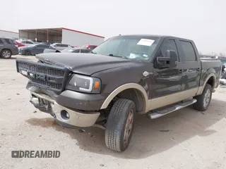 2007 Ford F-150 XLT with VIN 1FTPW14V77KB42126, listed as a IAAI auction lot 41801954 with 179,772 mi miles. Bid and sale history available at carsss.com. Image 17.