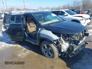 2018 Toyota Highlander Hybrid Limited with VIN 5TDDGRFH1JS047468, listed as a IAAI auction lot 41295983 with Not provided miles and . Bid and sale history available at DreamBid. Image 1.